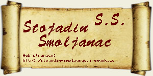 Stojadin Smoljanac vizit kartica